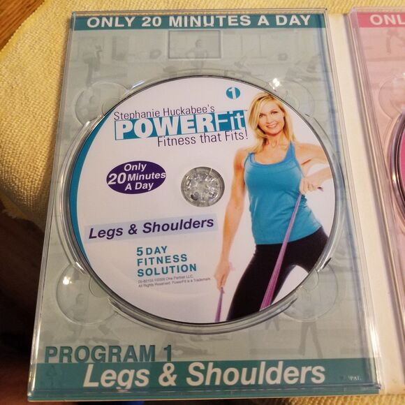 Stephanie Huckabee's Powerfit DVD set of 5 - Picture 4 of 9